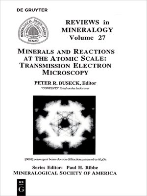 cover image of Minerals and Reactions at the Atomic Scale